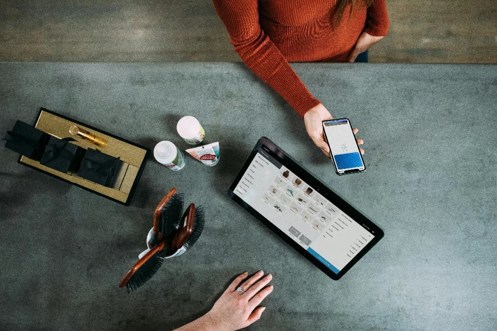 Tech Design abstract representing web development